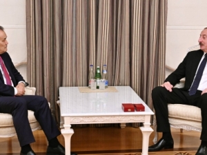 Prezident İlham Əliyev Türk Dövlətləri Təşkilatının Baş katibini Azərbaycanın yüksək mükafatı - “Dostluq” ordeni ilə təltif edi
